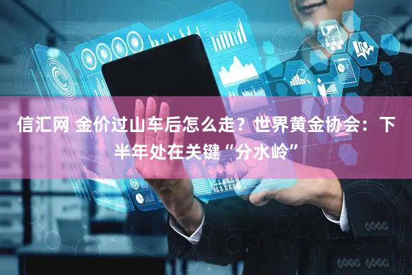 信汇网 金价过山车后怎么走？世界黄金协会：下半年处在关键“分水岭”
